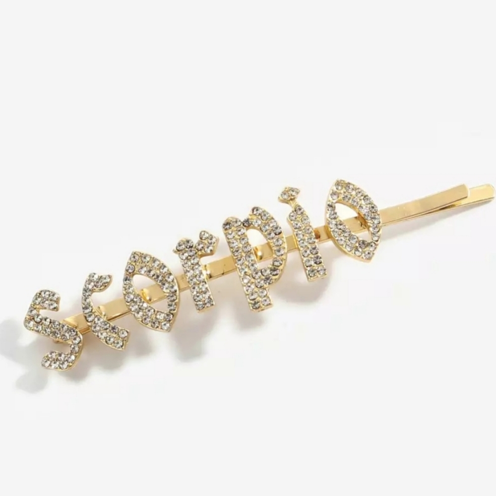 Scorpio Zodiac Hair Pin